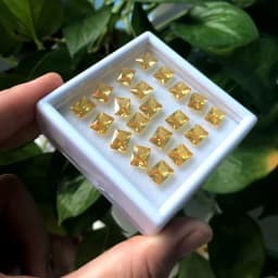 Protective Gemstone Diamond Jewellery Display Storage Transparent Box Glass Lid Case Earrings Gem Stone Holder Organizer 20Pcs