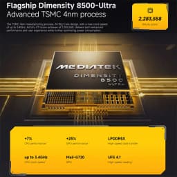 POCO X8 Pro 5G European Version 256GB/512GB 6.59" AMOLED 1.5K 120Hz 6210mAh 50MP OIS NFC Dimensity 8500-Ultra IP68 No Charger