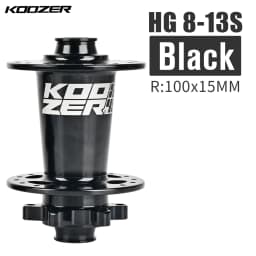 KOOZER XM490 Front Hub NBK 2 Bearing Cube Bushings 100x9MM 100x15MM 28/32/36 Holes Black Red