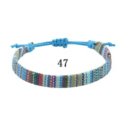 Woven Ethnic Nepal Bracelet Boho Women Men Fabric Thread Rope Hand Wrist Strap Weave Braid Wristband Luck Friendship Knot Bangle