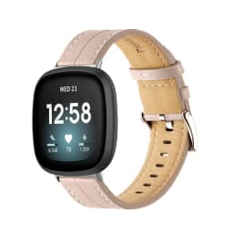 Genuine Leather Strap For Fitbit Versa 2 Lite Band Smart Watch Bracelet For Fitbit Versa 3 4 Sense 2 Correa Watchband Pin Buckle