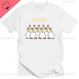 ME SUDA LA POLLA Cute Chicken Cartoon Print Tshirt Men Women Casual Cotton Unisex Sports Top T Shirt Streetwear Creativity Shirt