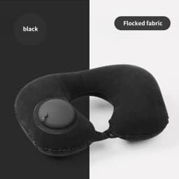 U Shaped Travel Pillow Super Light Portable Inflatable Neck Pillow Travel Airplane Cushion Office Sleep Essentials