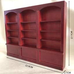 1:12 Dollhouse Miniature Cabinet Floor Shelf Bookcase Mini White Furniture Display Case Doll House Accessories Wooden Cupboard
