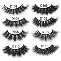FOXESJI Lashes 3D Mink Eyelashes Natural Long Fluffy Dramatic Strip Eye Lashes Eyelash Extension Soft False Eyelashes Makeup
