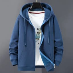 Spring Summer Y2k Clothes Thin Woman Men Sweatshirt 95% Cotton Hooded Zipper Cardigan Loose Casual Jacket Coat Good Quality