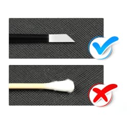 DSPIAE PT-WP Double Head Wiping Rod Water Wash Revival Stain Removal Tool Traceless Cleaning for Models