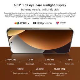Xiaomi Redmi Note 15 Pro Plus 5G Global Version Cellphone Snapdragon 7s Gen 4 200MP Main Camera 6500mAh Battery 6.83" 120Hz NFC