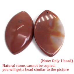 Natural Stone Purple Green Blue Black Striped Agates Beads Marquise Cabochons Stone Pendant 28x45mm For Jewelry Making