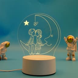 3D Lamp Acrylic LED Night Lights Bear Dinosaur Child Night Light Led for Bedroom Decoration Christmas Decor Wedding Party Favors