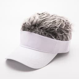 Creative Performance Wig Golf Baseball Hat Hip-Hop Sun Hat Funny Duck Tongue Sun Hat Men's And Women's Pointed Wig Hat