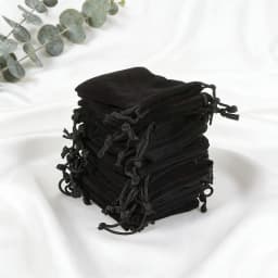 100Pcs Jewelry Drawstring Velvet Bag Soft Suede Pouch 5x7cm 7x9cm 9x12cm Small Gift Packaging Pocket For Rings Earrings Bracelet