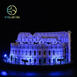 Kyglaring Led Light Kit Building Blocks Largest Ever Lego Set For LEGO 10276 Colosseum (Only Light Kit Included)