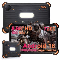 AGM PAD P3 Rugged Tablet 8.68" Android 16 7200mAh Battery 120Hz 6GB RAM 128GB Storage Pad PC 4G Tablet Global Version Tablet