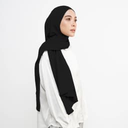 Newest Soft Cotton Jersey Double Loop Instant Hijab Muslim Headwrap Islamic Headscarf Scarf