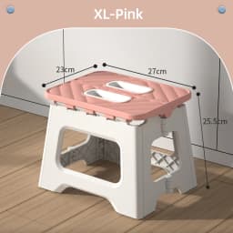 MUMUCC Plastic Thickened Folding Chair, Portable Outdoor Camping Chair, Beach Folding Chair, Family Children's Chair