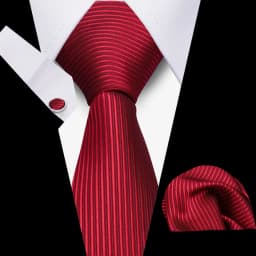 Men Business Tie Set Classic Plaid Dot Necktie Cufflinks Stripe Handkerchief For Wedding High Quality Formal Gravata Accessories