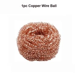 Solder Iron Tip Cleaning Cleaning Sponge Nozzle Tip Copper Wire Cleaner Ball for Cleaning Soldering Irons and Tip