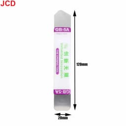 5pcs Piece Mobile IPad Phone Curved LCD Screen Spudger Opening Pry Card Tools Ultra Thin Flexible Mobile Phone Disassemble Steel