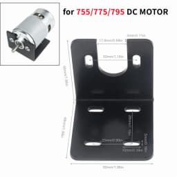 775 Motor Mount Bracket Universal Fixing Mounting Bracket for 750/755/775/795/895 DC Motors Nema 17 28/35/42 Stepper Motor