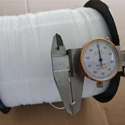 1mm 1.5mm 2mm 3mm Ptfe Rod Polytef Bar Tetrafluoroethylene Wire Perfluoroethylene Spray Cloth Seal Strip Ptfe Rope Line
