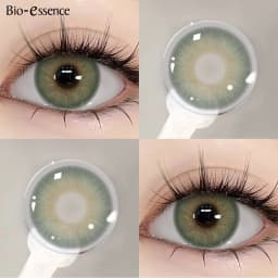 Bio-essence Contact Lenses for Eyes with Degree 1 Pair Big Eye Lenses Brown Lenses Fog Pearl Lens Korean Lenses Natural Lenses