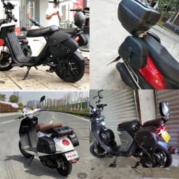 Password Lock Motorcycle Saddlebags Side Tool Storage Saddle Bags Universal for Harley Kawasaki Suzuki Yamaha Cruiser Bobber