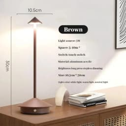 GGbingo Type-C Rechargeable Table Lamp Creative Touch Led Light Coffee Room Decor Table Lamp Lampada Decorative Desk Lamp
