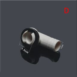 Air Conditioner Ac External Unit Drain Hose Connector Elbow Fitting With Rubber Ring