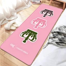 J-Juicy Cool C- Couture Long Rugs Nordic Style Home Doormat Bathroom-Toilet Mats Bedroom Bedside Area Rugs
