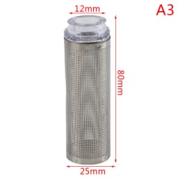 Aquarium Inflow Inlet Filter Stainless Basket Mesh Net Filter Guard Fish Tank Filter Accesories Intake Strainer Pre-Filter Cover