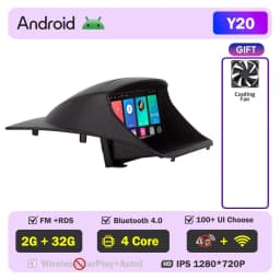 Android 16 Car Radio For Ford Fiesta MK6 MK7 2009 - 2017 Carplay Android Auto Stereo Player GPS Navigation Wifi Video Autoradio