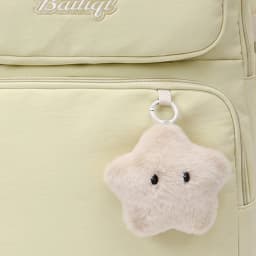 Cute Korean Style Backpack for Young Women Nylon Lightweight Multi-Pocket Travel Bag