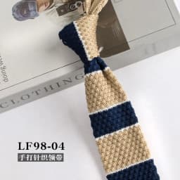 New Trendy British Casual Knitted Ties For Men Narrow Flat 6cm Width Striped Neckties College Boys Shirt Accessories Suit Cravat