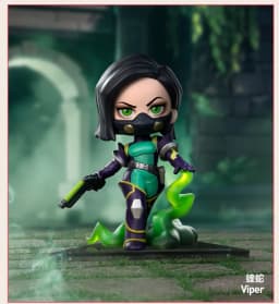 100% Genuine Pop Mart Valorant Classic Agent Series Blind Box Figure Cute Collectible Desktop Ornament Surprise Game Fan Gift