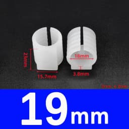 Transparent/Black/White U Shaped Non-slip Chair Leg Pad PP Plastic Non-slip Furniture Feet Floor Protectors Anti-front Tilt