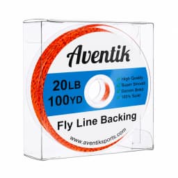 Aventik Fly Backing Line 100YD 91M Dacron Braided 20LB 30LB Strong Fly Fishing Line for Trout Salmon
