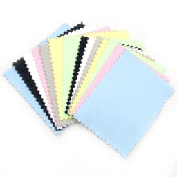 10pcs Silver Polish Polishing Cloth Soft Cleaning Cloth Wipe Wiping Cloth For Silver Gold Jewelry Tools