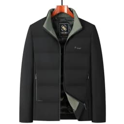 Top Grade Men's Winter Short Parka Jacket Windbreaker Coats Bubble Puffer 2026 New Casual Fashion Quilted Outerwear