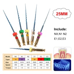SANDENT Dental Endo Handpiece 6:1 Reduction Contra Angle Endodontic For NSK Sirona Electric Motors Dentsply / Endo Files