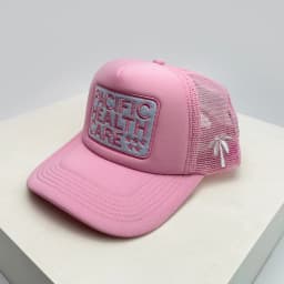 New Unisex Coconut Tree Letter Embroidery Baseball Hats Sunshade Casual Breathable Color Block Trucker Caps Versatile Fashion