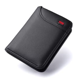 Personalized Men Wallet Custom Engraved Name Text Wallets for Men PU Leather Bifold Unique Birthday/Anniversary Personaliz Gift