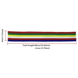 1/4/5/10 PCS Elastic Band for Wig Edges Wrap Wig Band Lace Melting Band to Lay Edges Baby Hair Edge Adjustable Wig Melt Bands