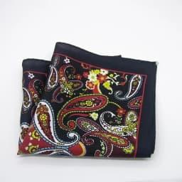 30*30cm Real Silk Pocket Square for Men Flower Solid Color Plaid Suit for Pocket Decoration Handkerchief