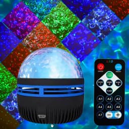 LED Night Lights Starry Sky LED Galaxy Projector USB Aurora Lamp 7-Mode Colorful Remote Control Room Party Decoration Kids Gifts