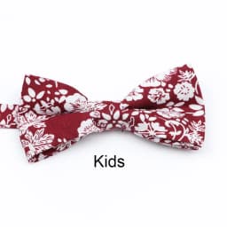 Cotton Floral Parent-Child Bowtie Set Bow Tie Necktie For Men Wedding Party Business Suits Gravata Pink Yellow Butterfly Cravats