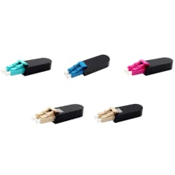 Fiber Loop Back SC/UPC LC/UPC Fiber Optical Loopback Adapter Single Mode SM/MM OM3 OM4 Double SC Optical Fiber Connector