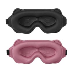 3D Sleep Mask Sleeping Aid Blindfold Block Out Light Portable Soft Memory Foam Face Mask Eyeshade Comfort Three Dimension Design