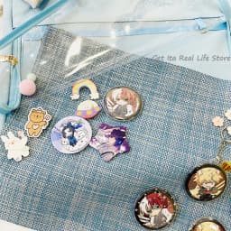Italife Grid Slignment Itabag Plate Large Size Free Cut Decorative Backpack ItaBag Accessories Ita Bag Pin Insert Plate H302