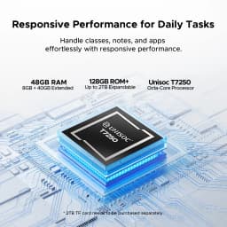 DOOGEE AORLYM P11 Pro Tablet 48GB+128GB Gemini AI 11" 2.4K Display 8800mAh Battery 13M+5MP UNISOC T7250 Widevine L1 Android 16 Smart Pad